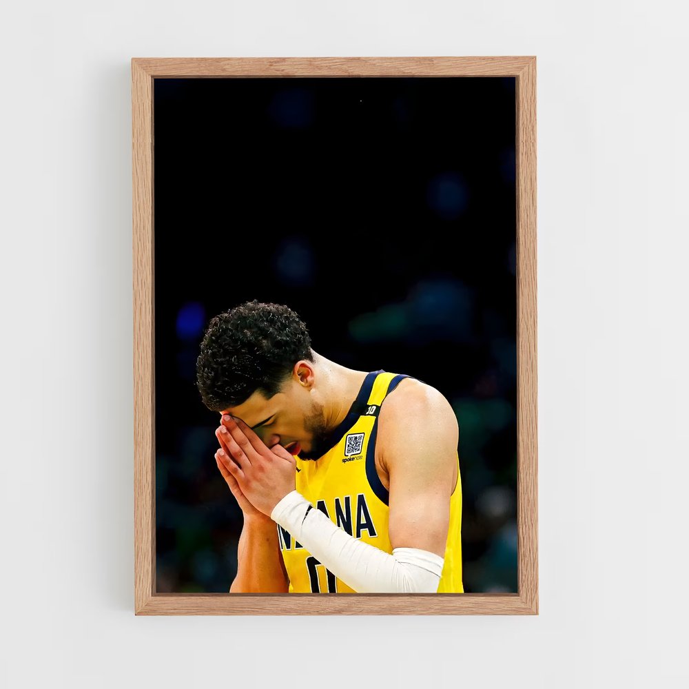 Poster Effort Jaune – affiche Basketball (vue 4)